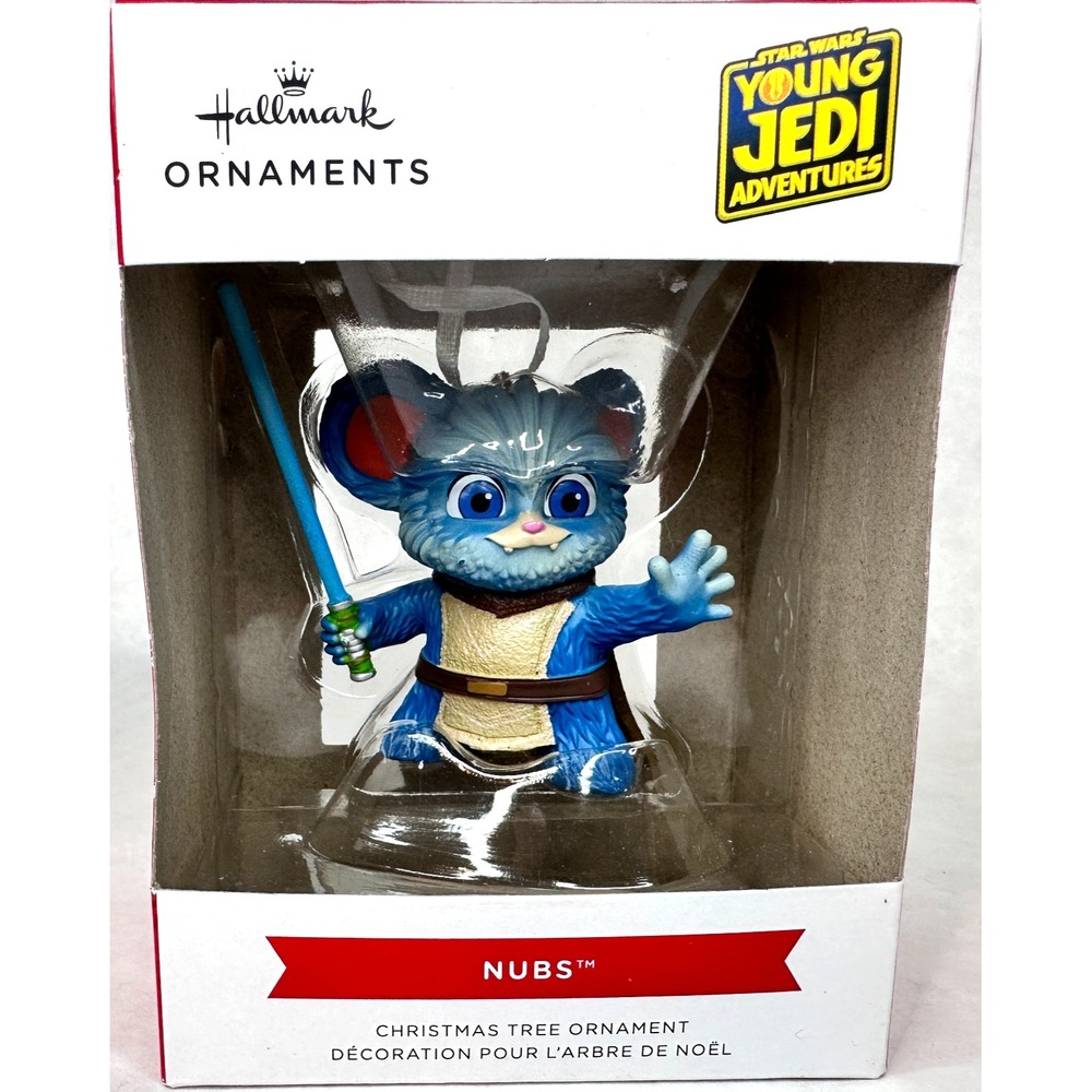 Star Wars Young Jedi‎ Adventures NUBS Disney Hallmark Christmas Ornament NEW Box